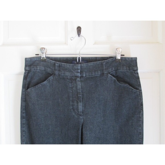 Talbots Women's Heritage Blue Mid Rise Straight Leg Denim Jeans Size 8 - Picture 2 of 9